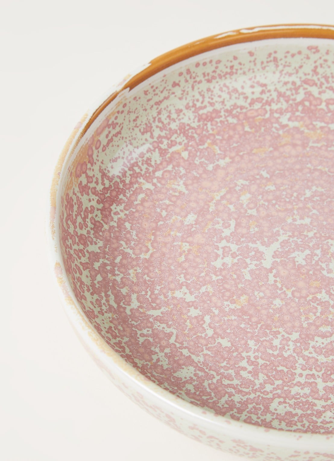 HKliving Ontbijtbord 19 cm - detail 3 roze