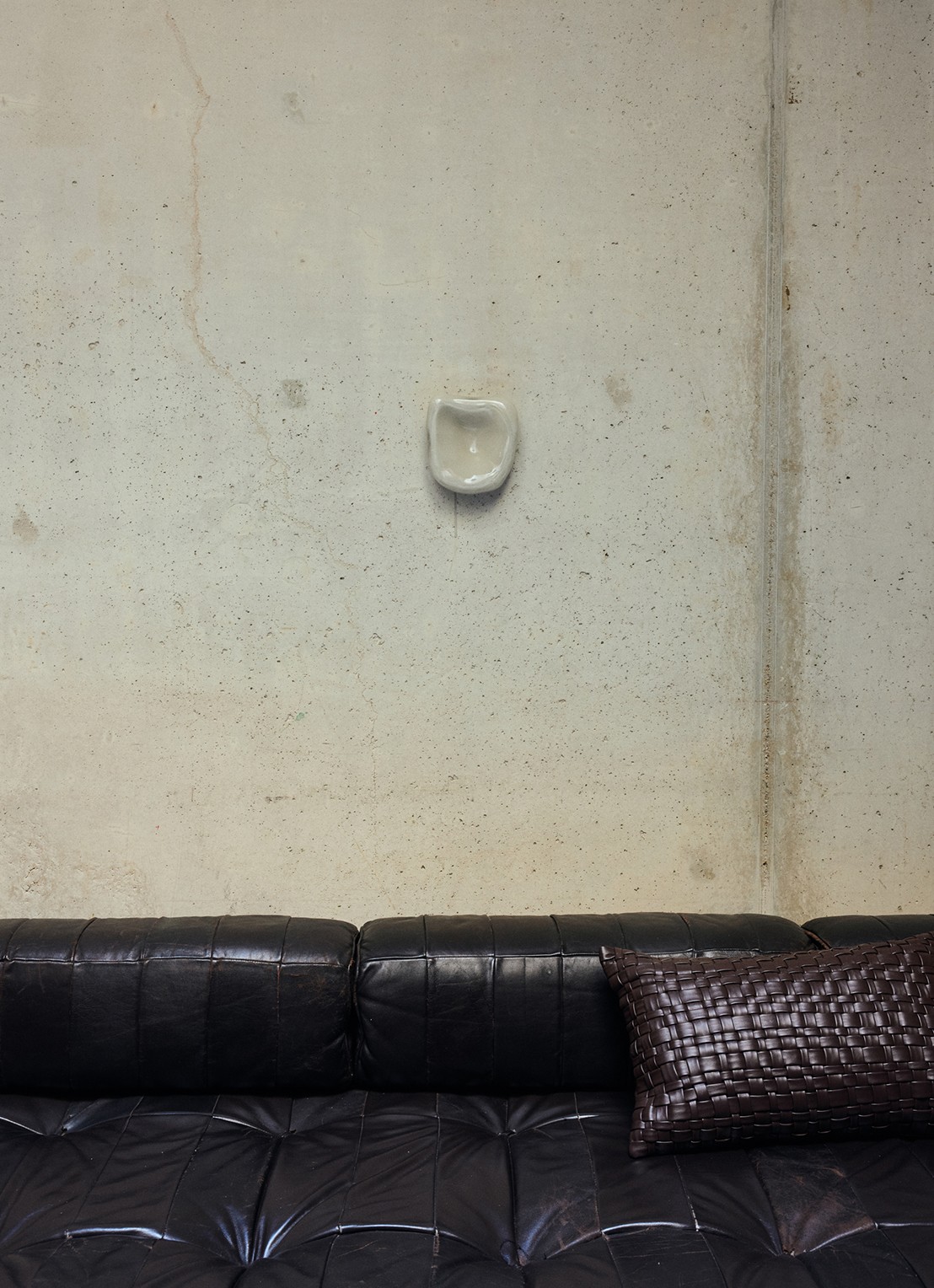 HKliving Overcast wandelement 15 cm - achterkant 5 lichtgroen