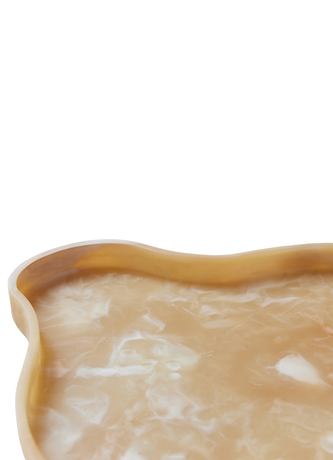 HKliving Patio dienblad 41,5 x 33 cm - detail 3 creme