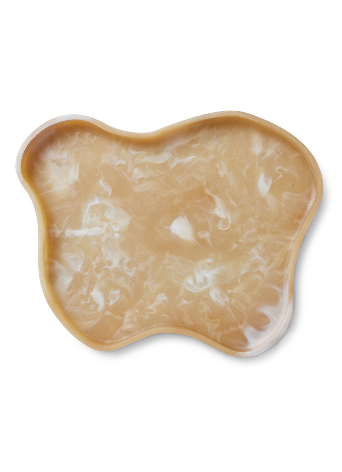 HKliving Patio dienblad 41,5 x 33 cm - voorkant creme
