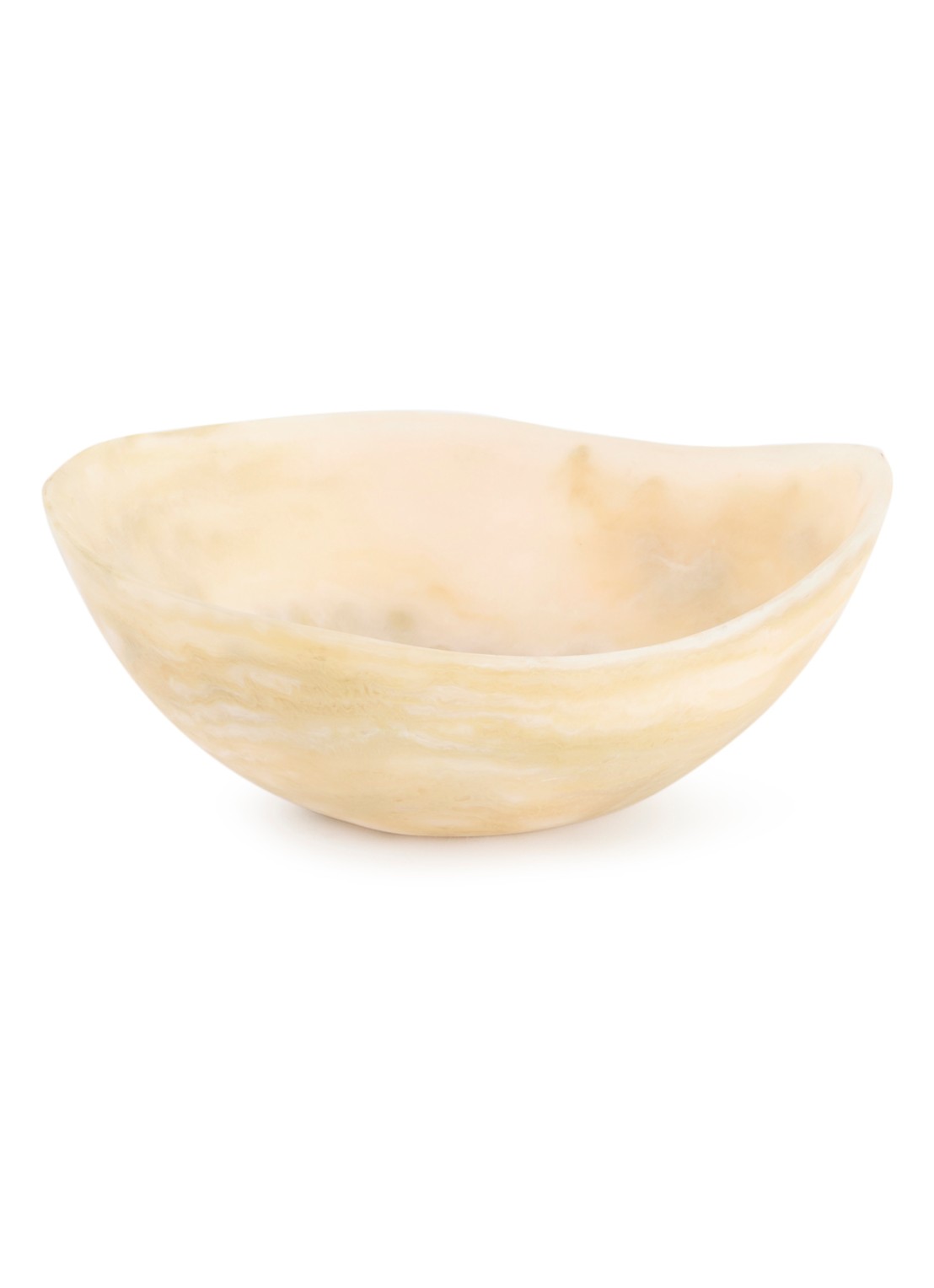 HKliving Patio schaal 25 cm - voorkant geel