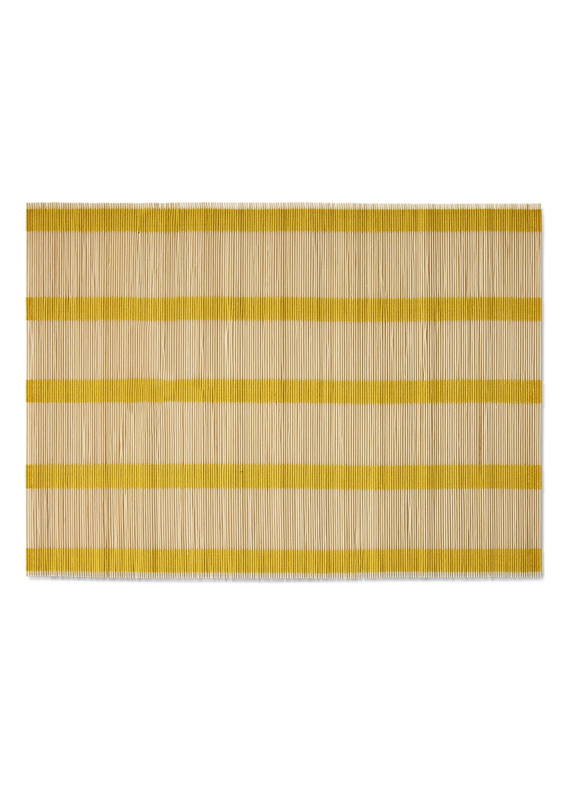 HKliving Placemat 45 x 33 cm - voorkant donkergeel