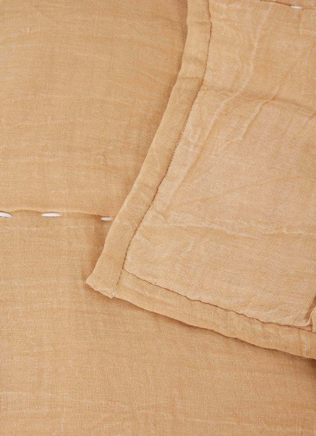 HKliving Plaid 130 x 170 cm - detail 3 zand
