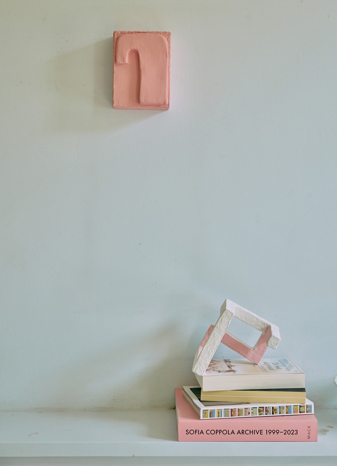 HKliving Pocket Exhibit: Crave wandelement 16 x 12 cm - detail 3 roze