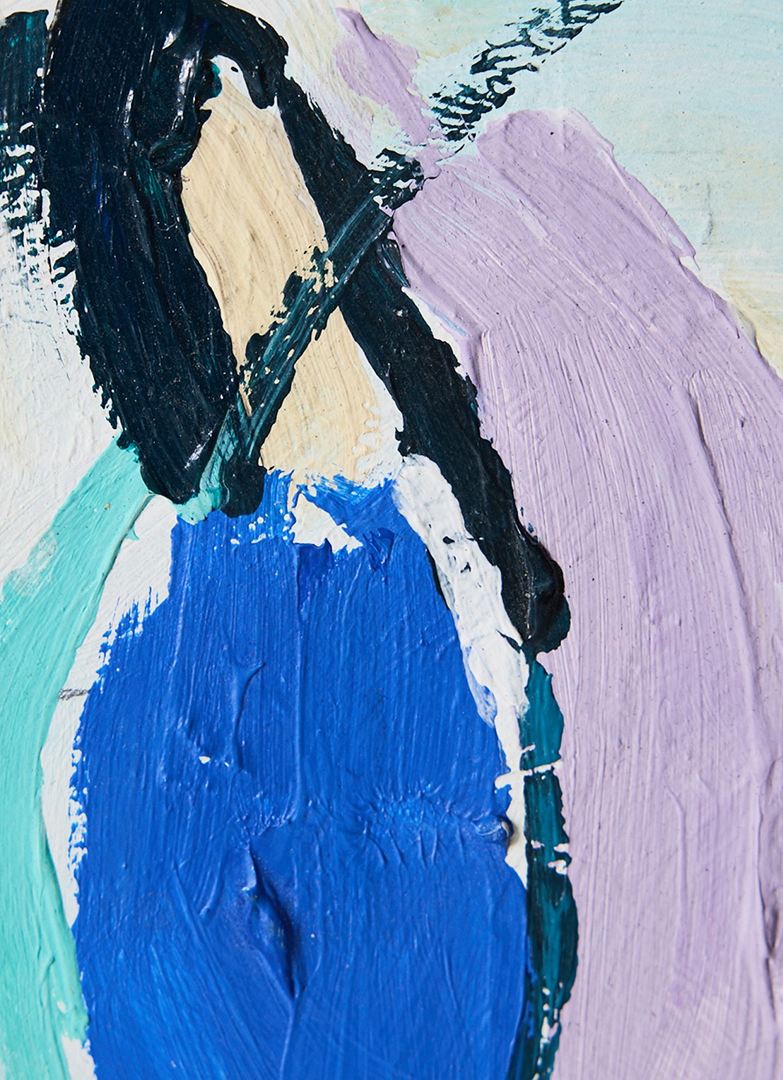 HKliving Pocket Exhibit: Creative Zone wandelement 26 x 19,5 cm - achterkant 4 blauw