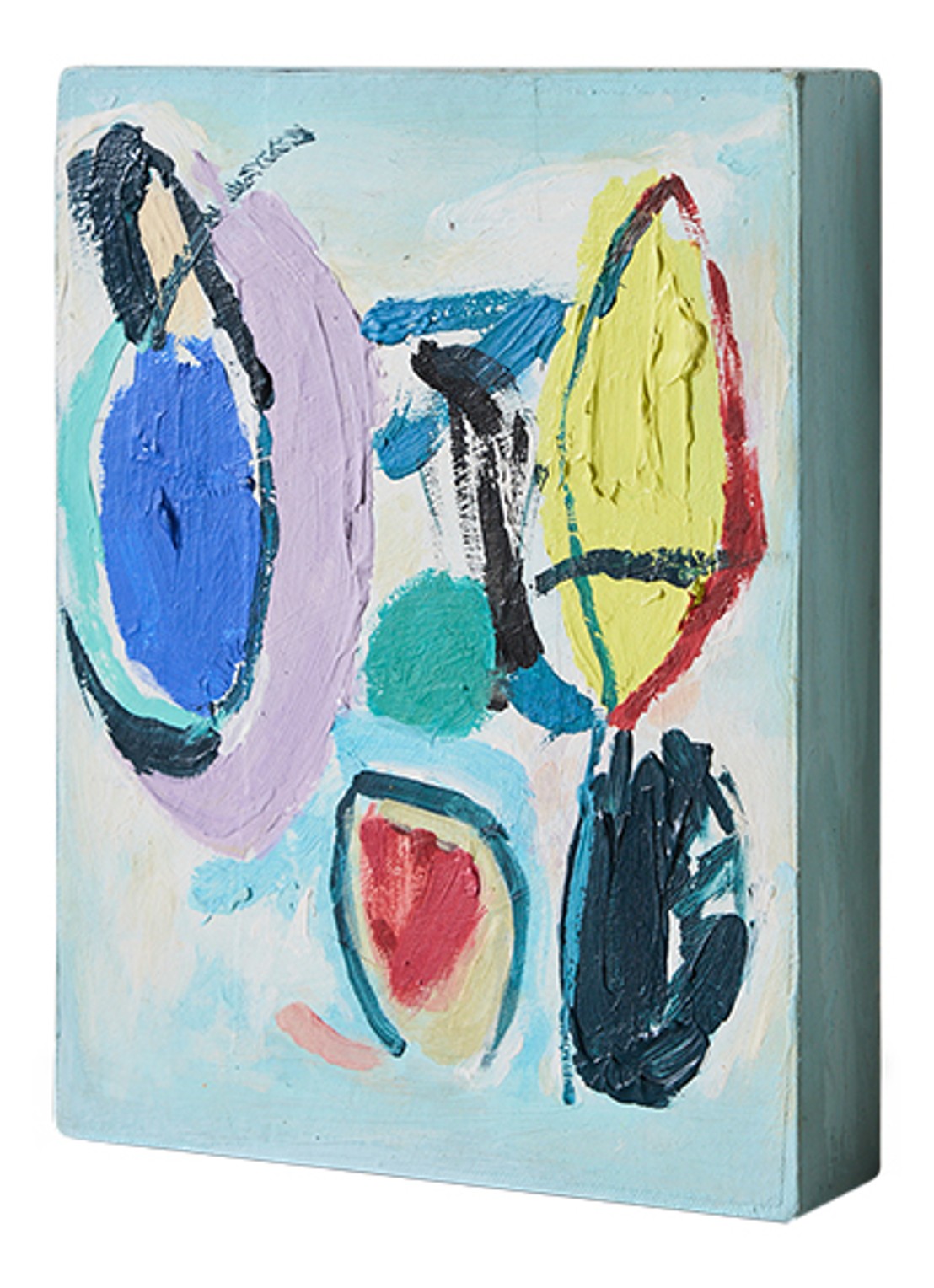 HKliving Pocket Exhibit: Creative Zone wandelement 26 x 19,5 cm - voorkant 2 blauw