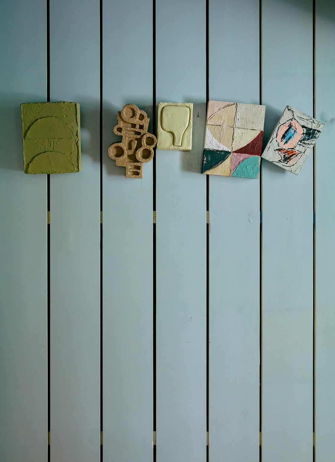 HKliving Pocket Exhibit: Dwell wandelement 16 x 12 cm - detail 6 groen