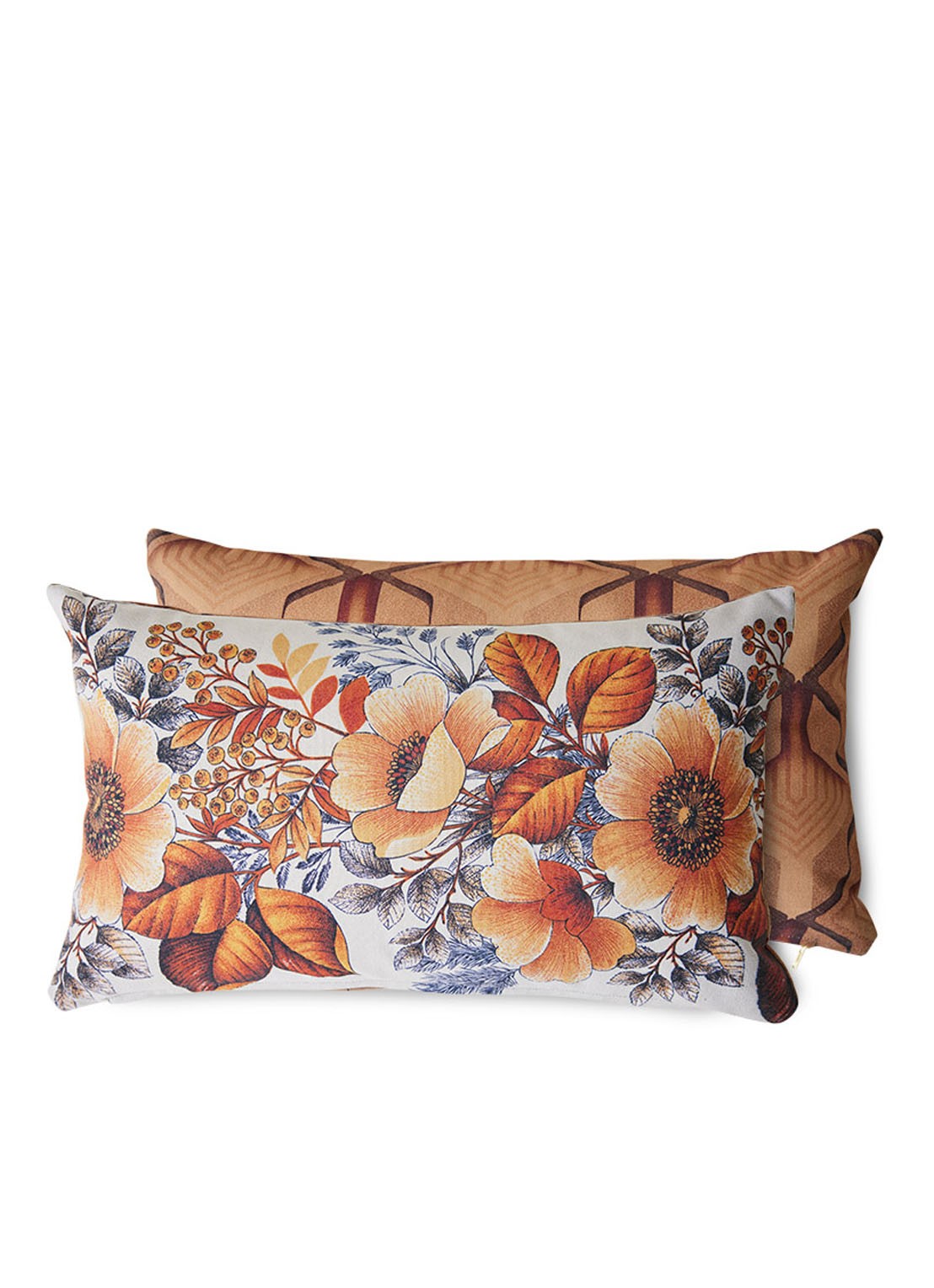 HKliving Printed sierkussen 60 x 35 cm - voorkant multicolor