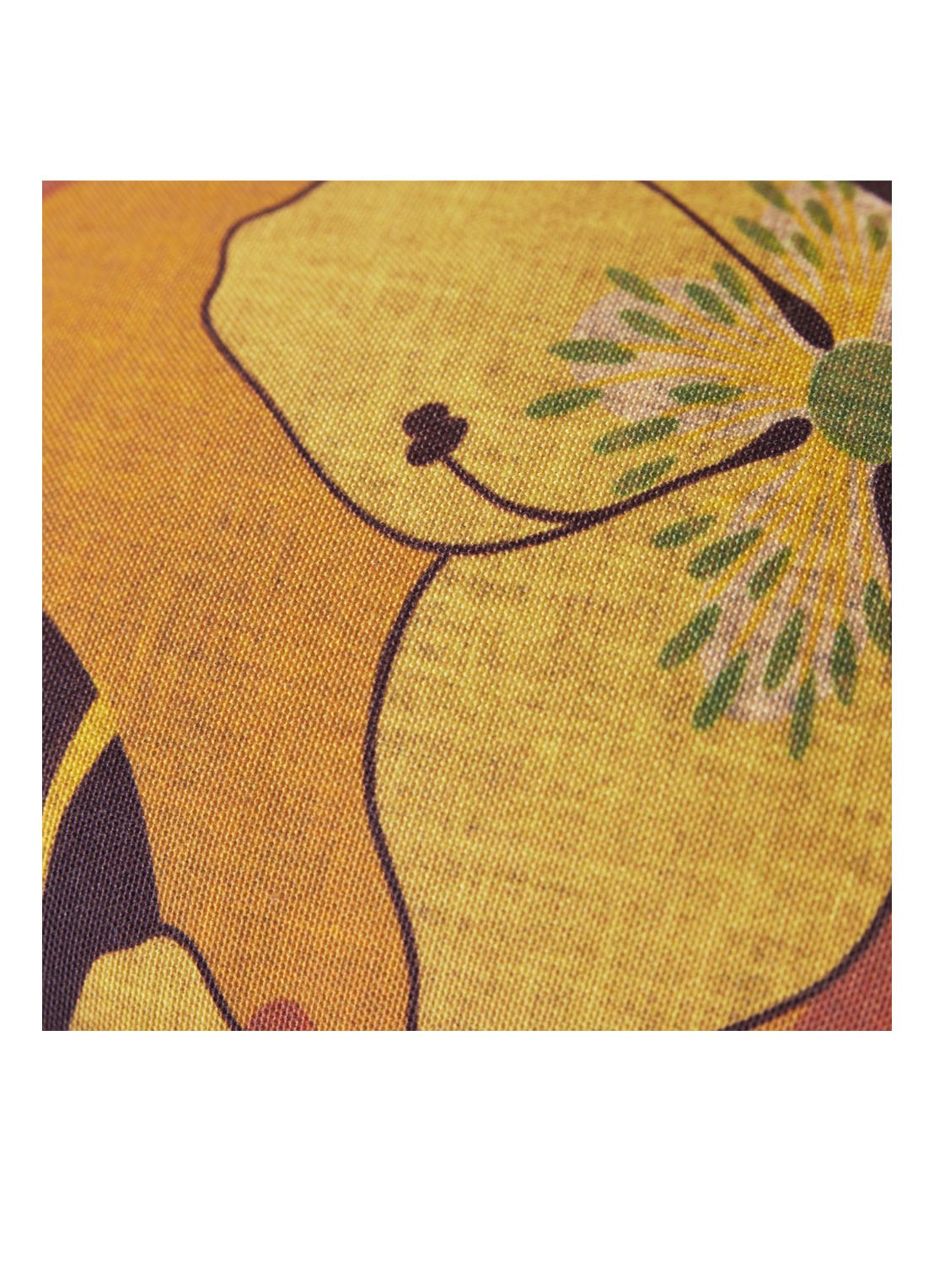 HKliving Printed sierkussen 60 x 35 cm - detail 3 multicolor