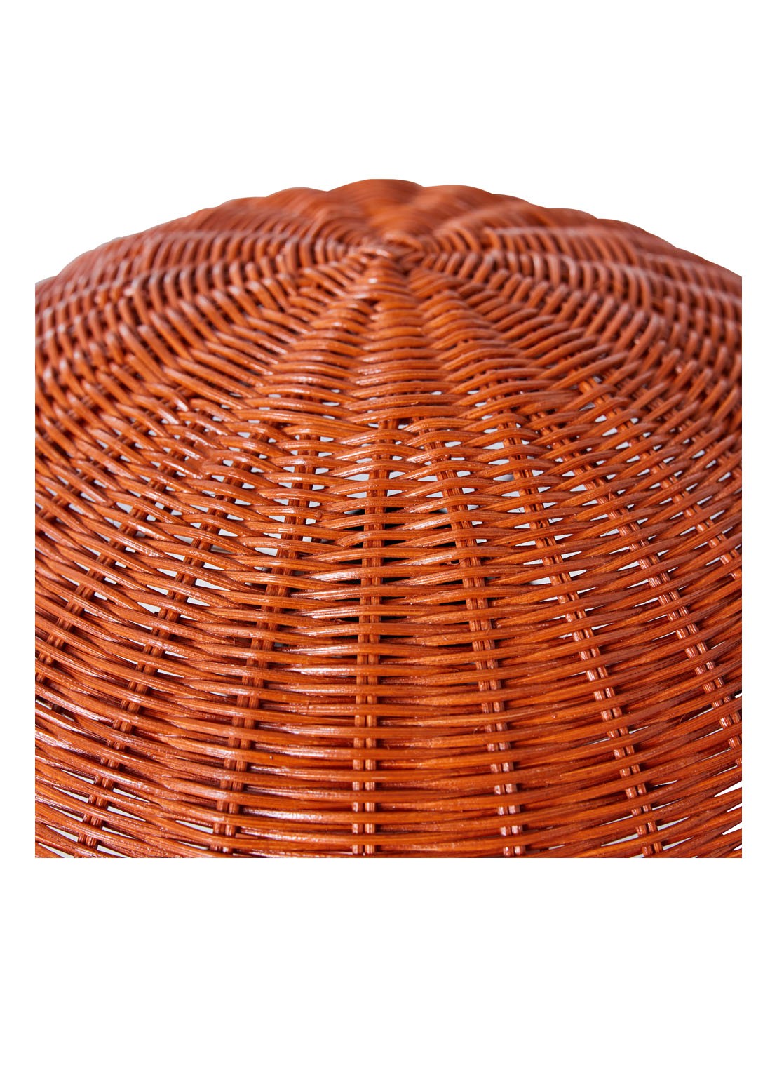 HKliving Rattan tafellamp Ø34 cm - detail 3 oranje