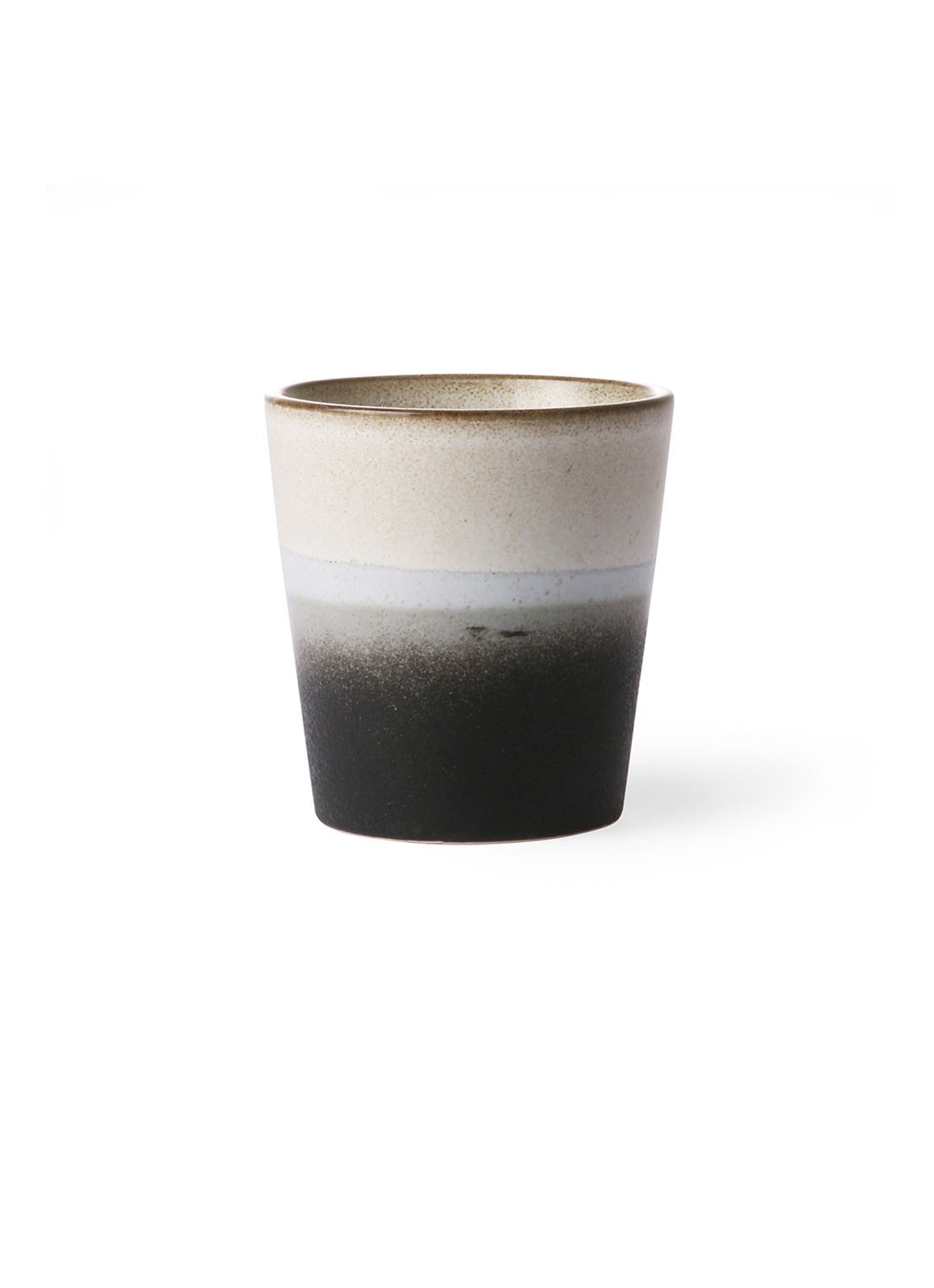 HKliving Rock koffiekopje 23 cl - voorkant zand