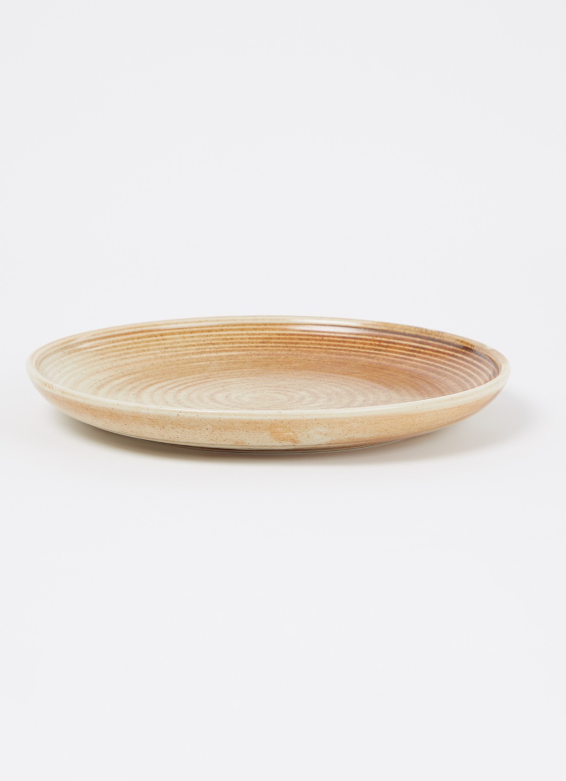 HKliving Rustic ontbijtbord 20,5 cm  - detail 2 donkeroranje