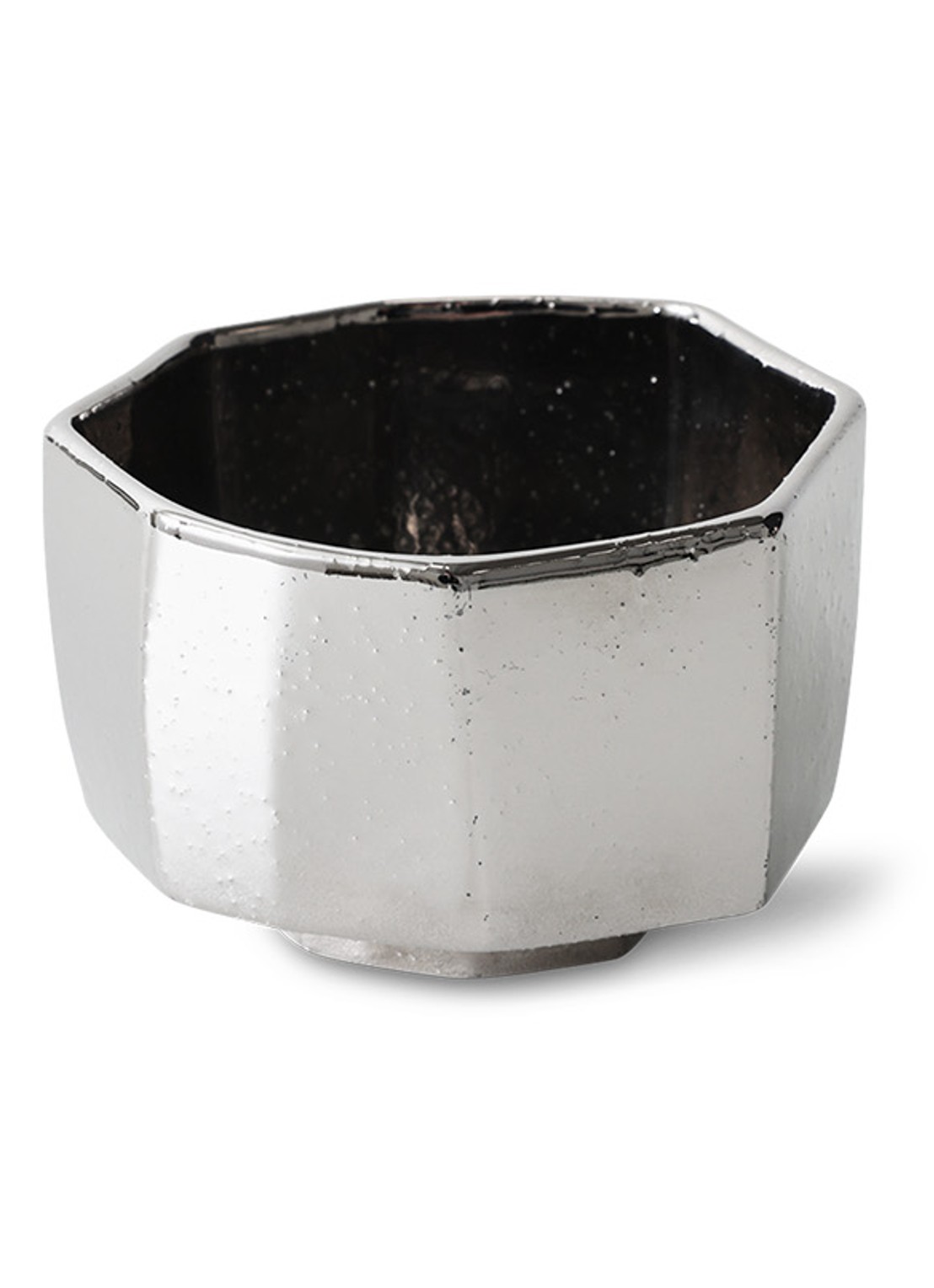 HKliving Schaal 10 cm - voorkant 5 zilver