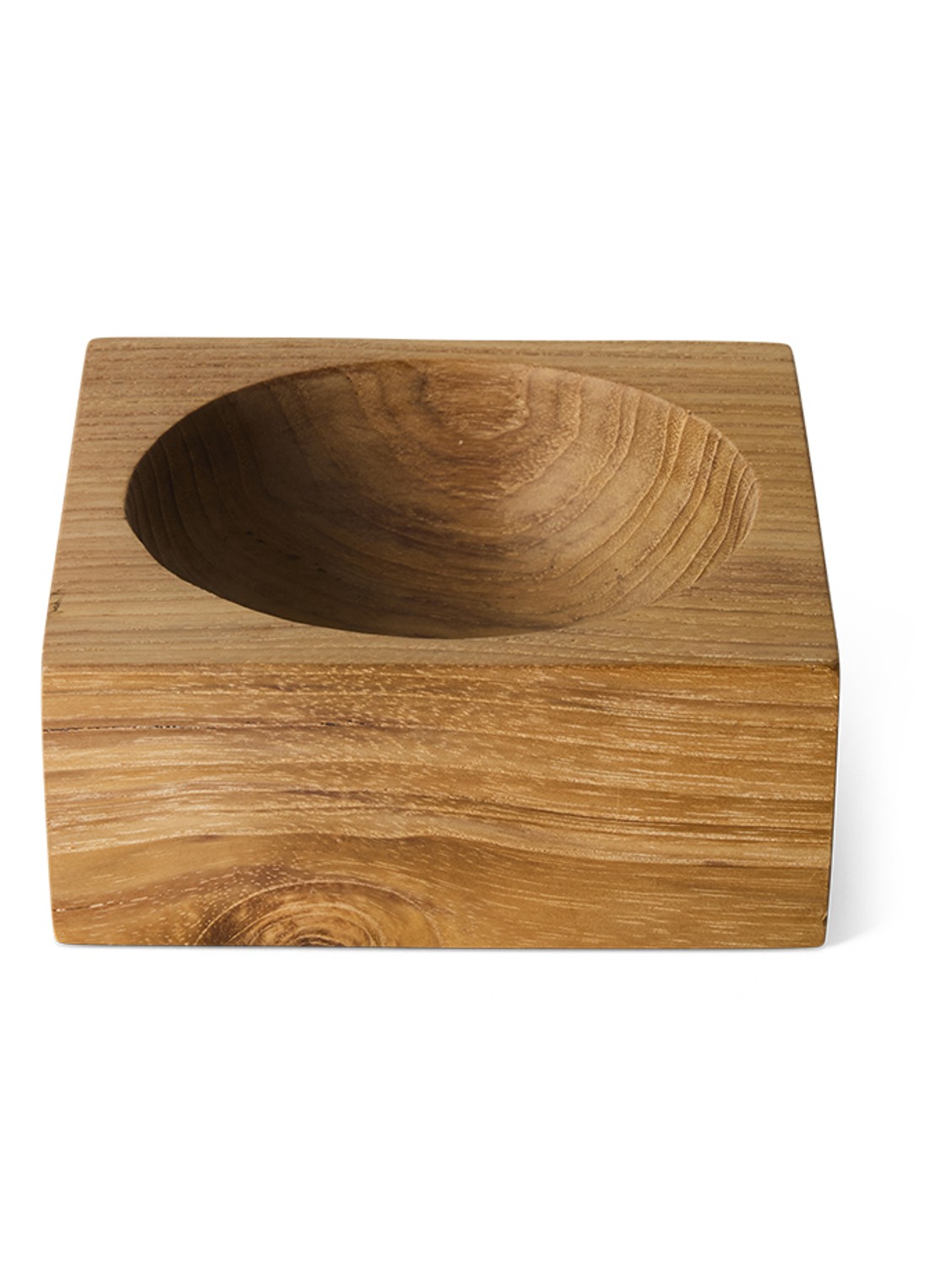 HKliving Schaal 12 x 12 cm - voorkant 3 bruin