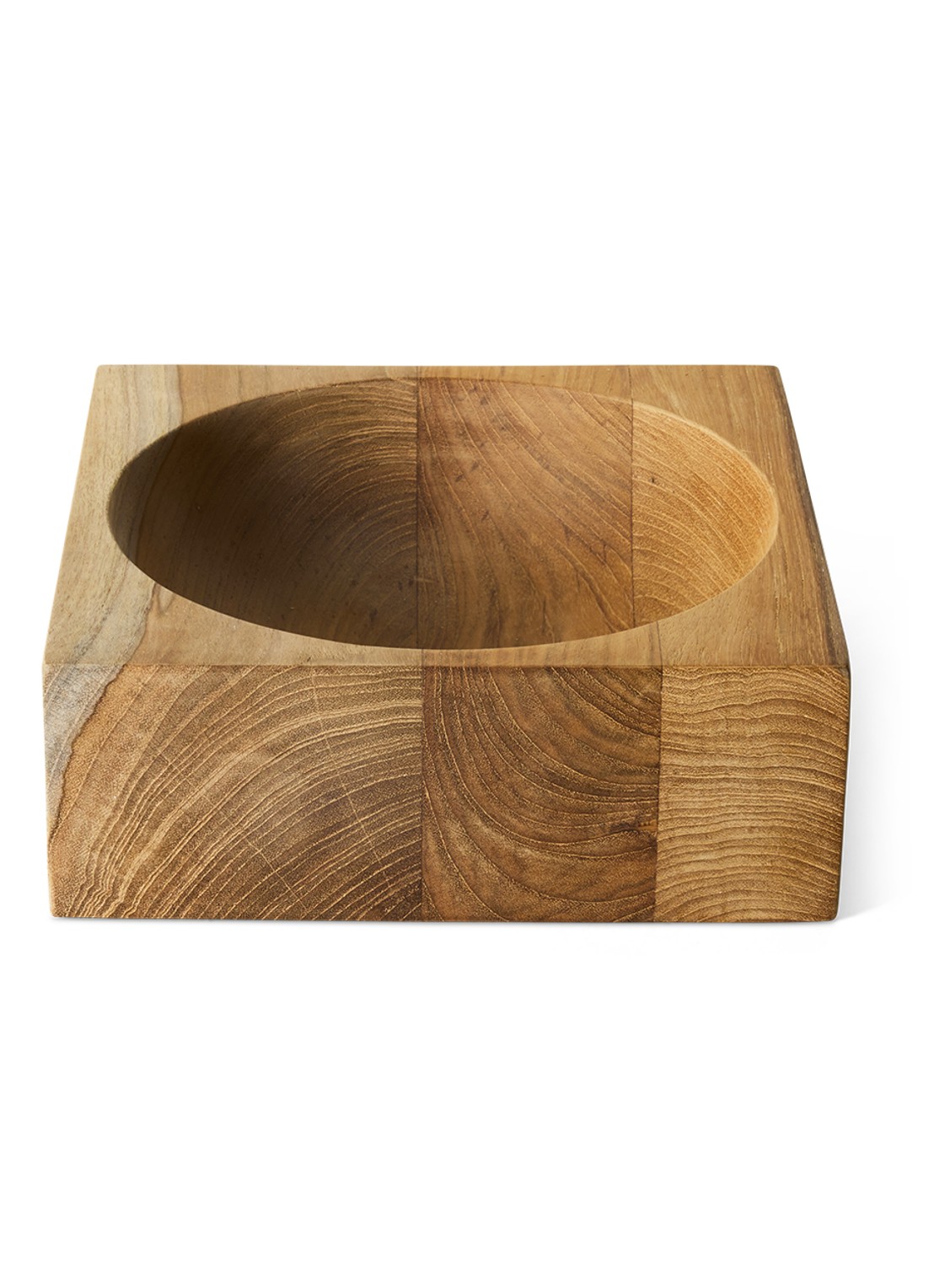 HKliving Schaal 22 x 22 cm - voorkant 3 bruin
