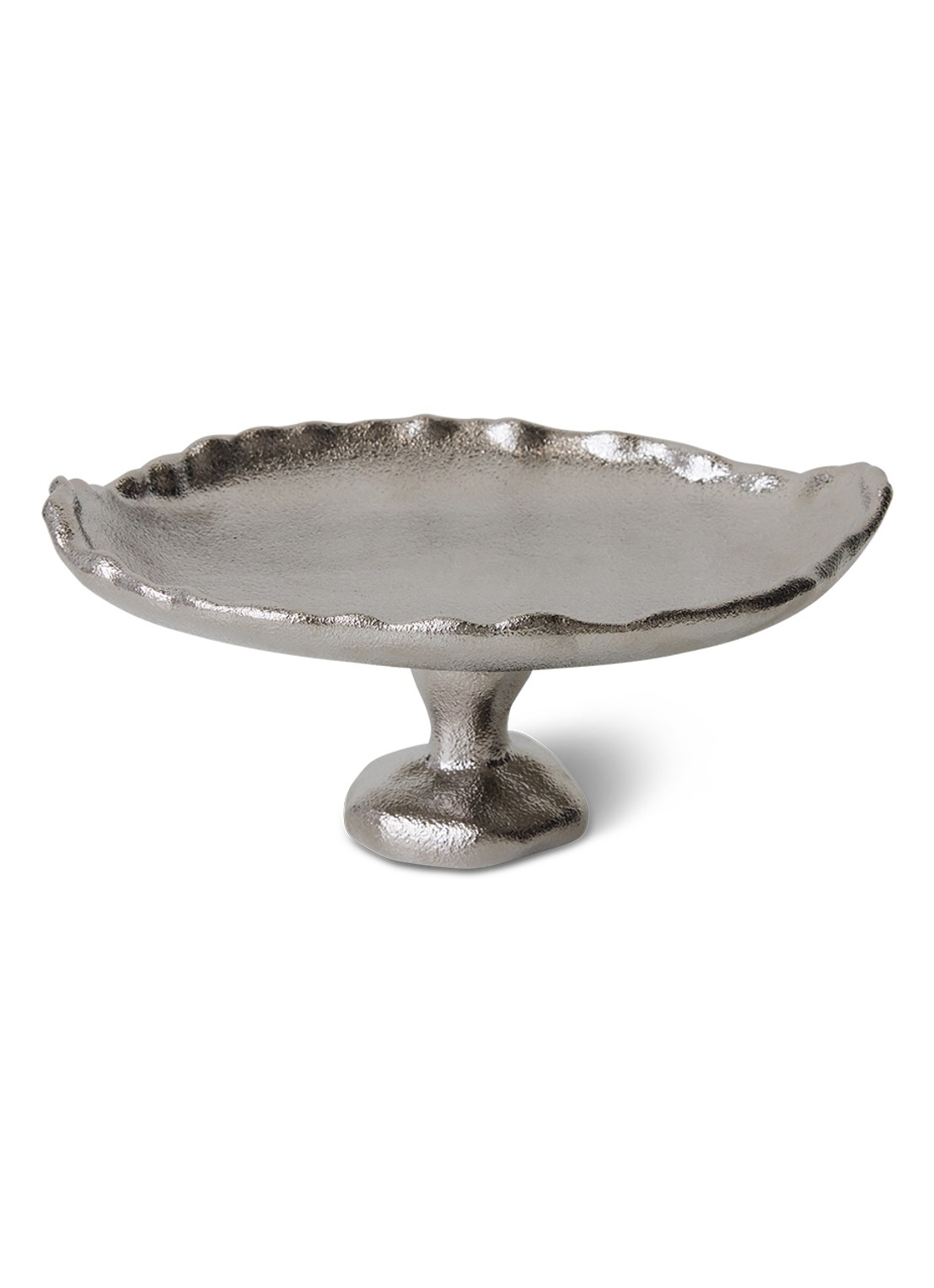 HKliving Schaal 30 x 23 cm - voorkant 3 zilver