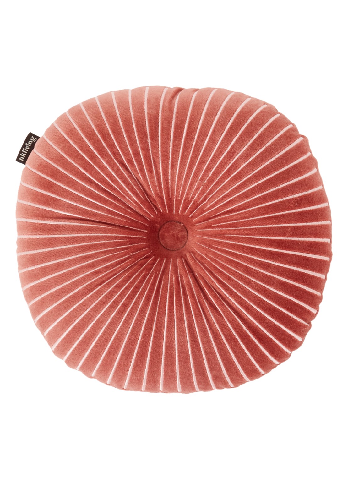 HKliving Sierkussen 35 x 10 cm - voorkant roodbruin