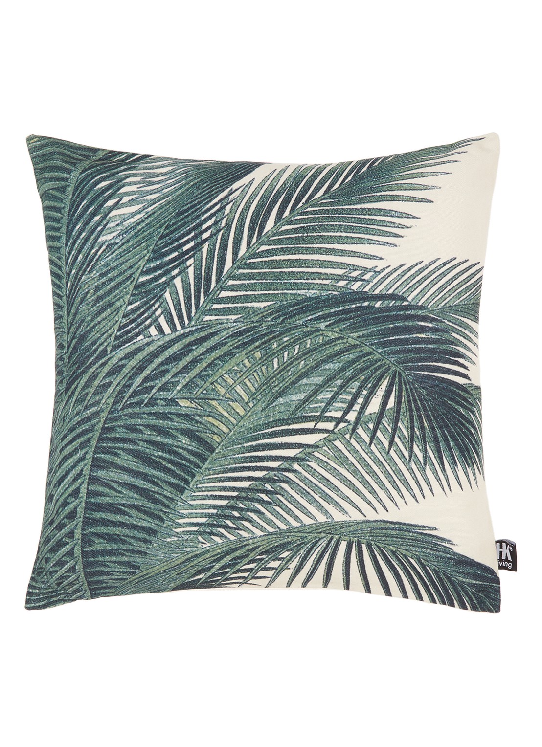 HKliving Sierkussen 45 x 45 cm - voorkant donkergroen