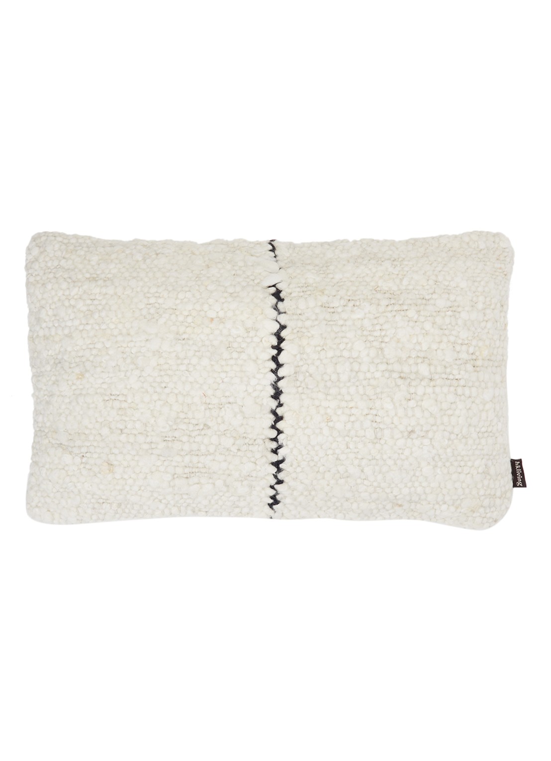 HKliving Sierkussen 50 x 30 cm - voorkant gebroken wit