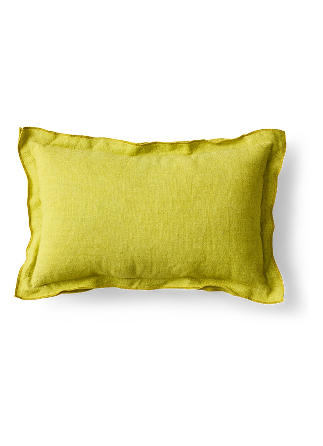 HKliving Sierkussen 50 x 30 cm - voorkant 3 geel
