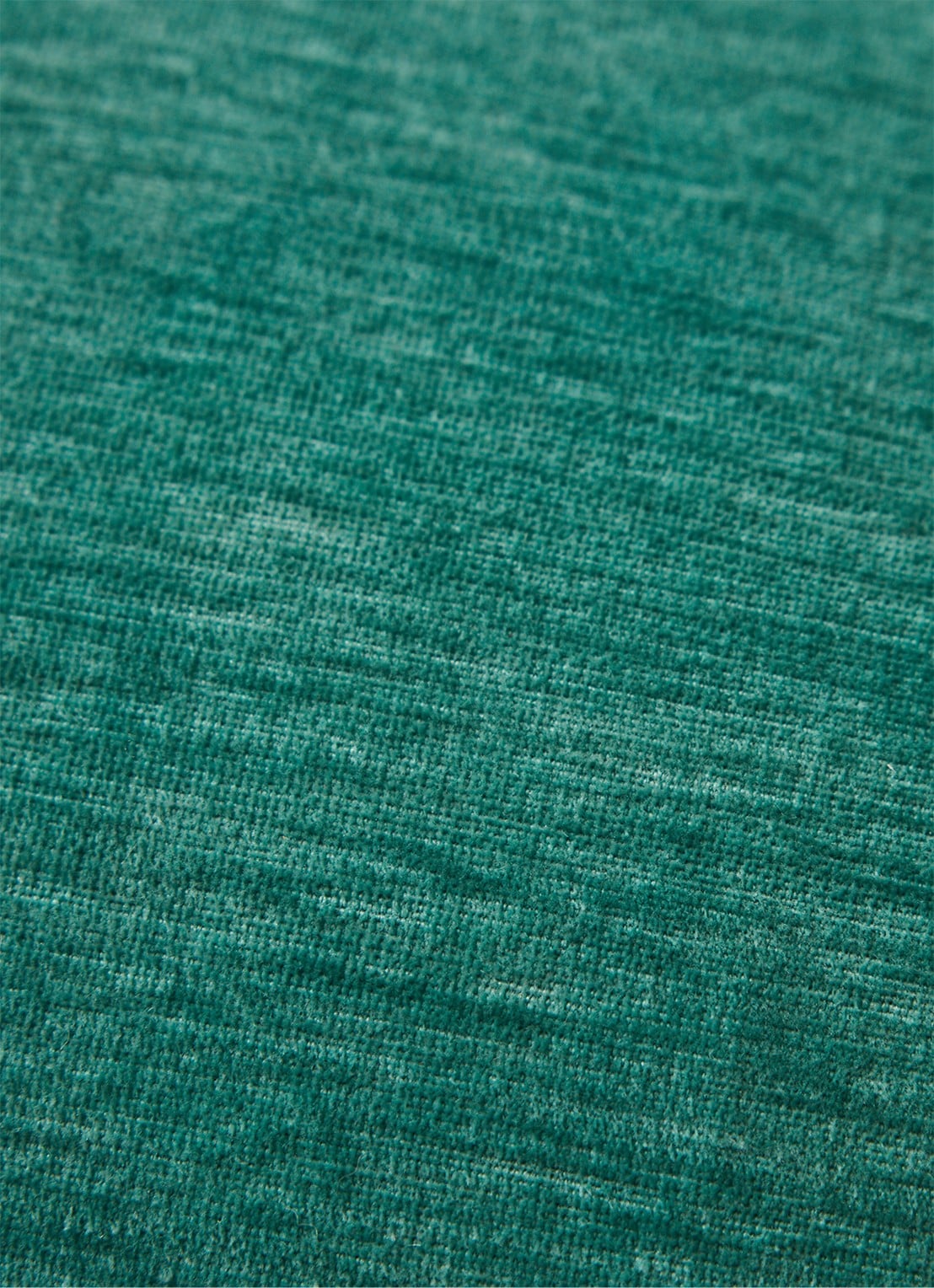 HKliving Sierkussen 50 x 35 cm - achterkant turquoise