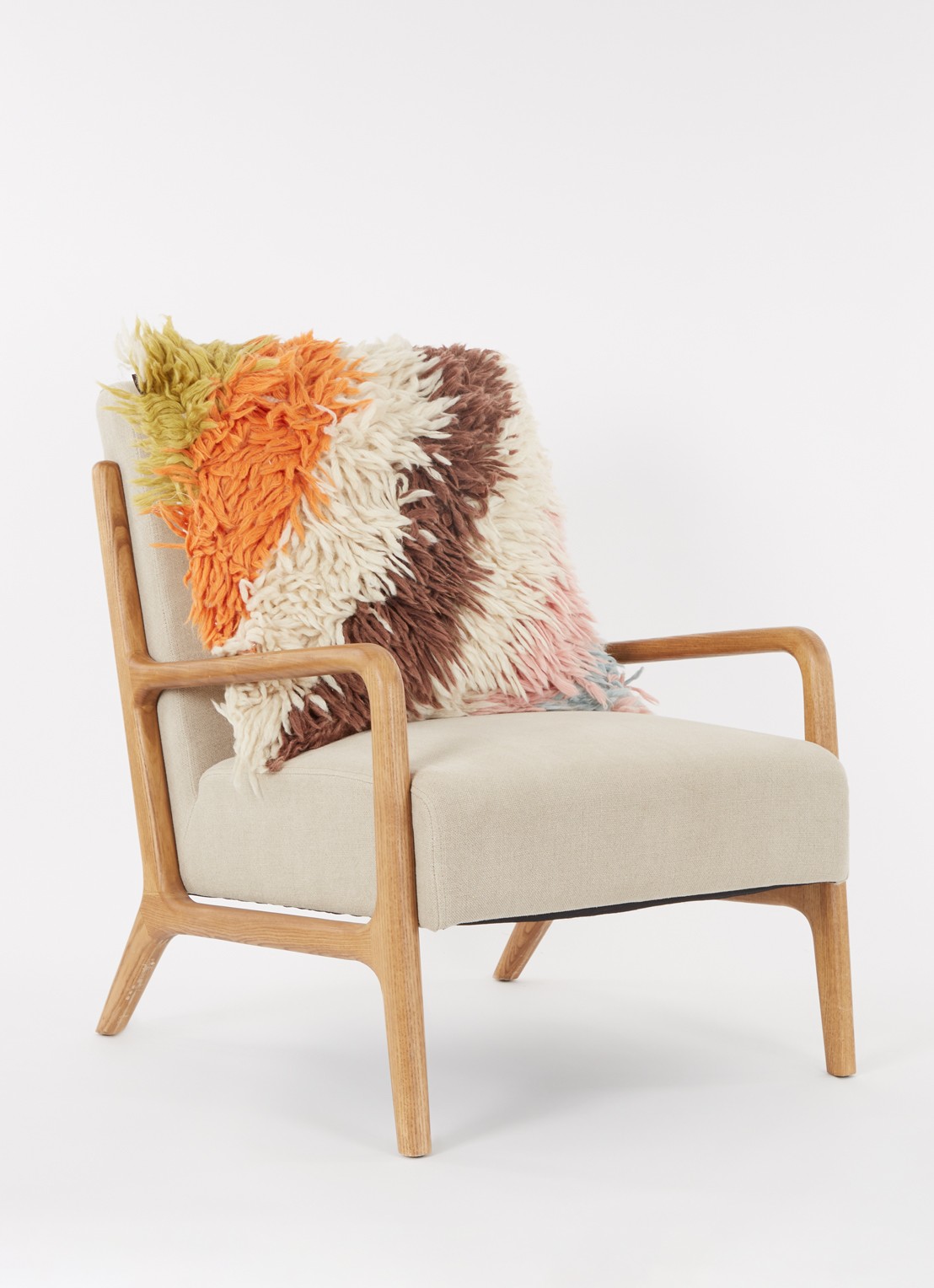 HKliving Sierkussen 55 x 55 cm - voorkant 2 multicolor