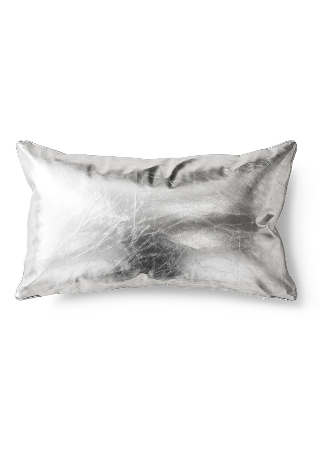 HKliving Sierkussen 60 x 35 cm - voorkant 3 zilver