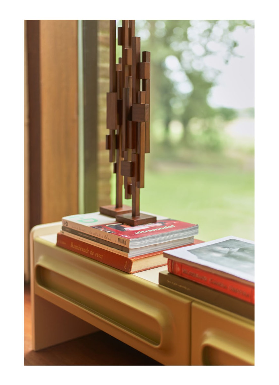 HKliving Skyline S ornament 27,5 cm - detail 4 bruin