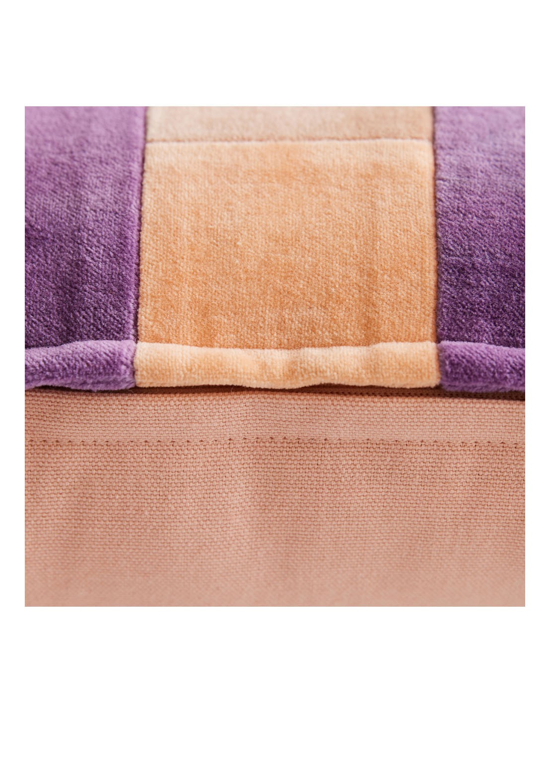 HKliving Striped sierkussen 50 x 30 cm - detail 5 multicolor