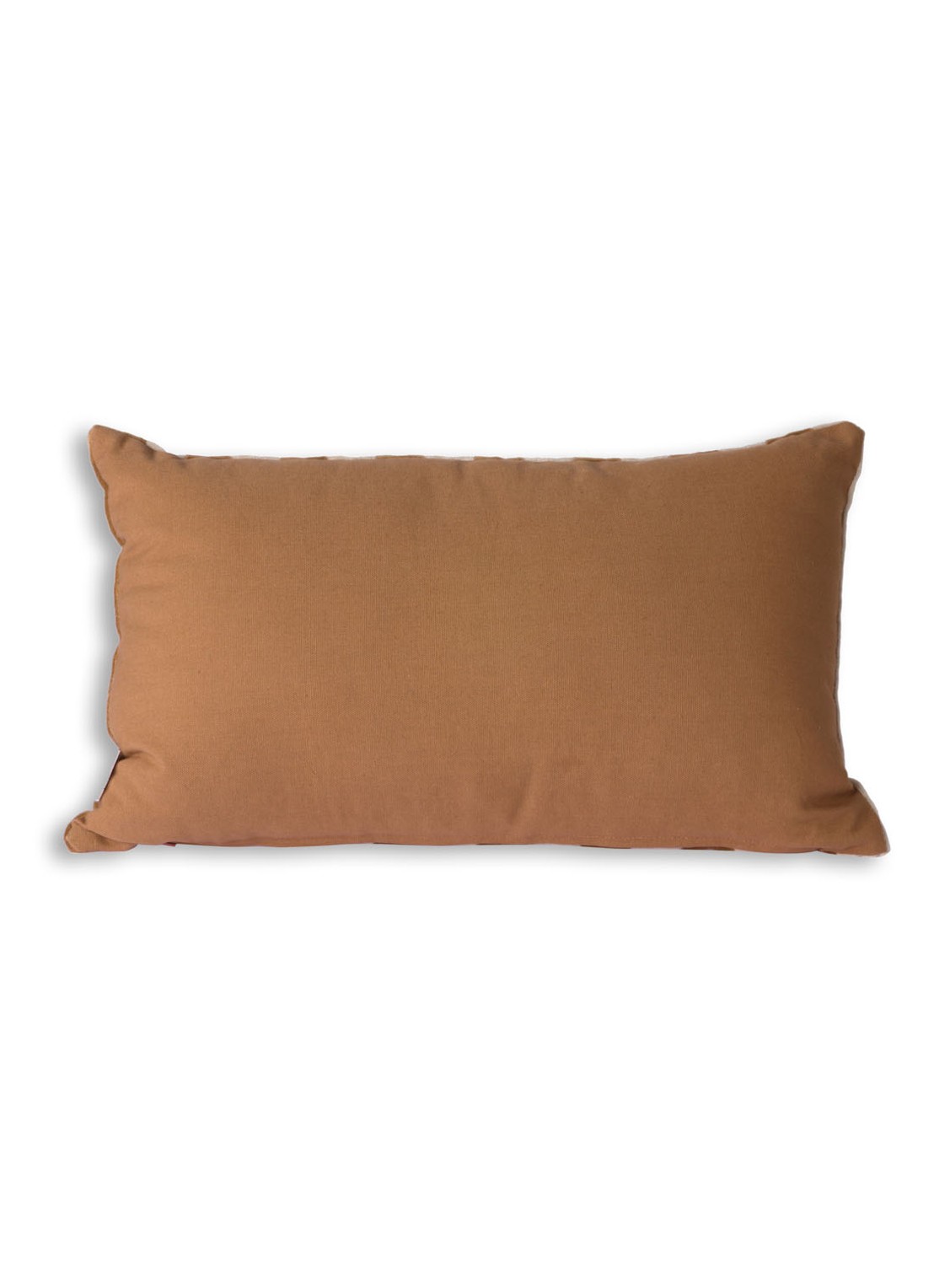 HKliving Striped Velvet sierkussen 50 x 30 cm - detail 3 bruin