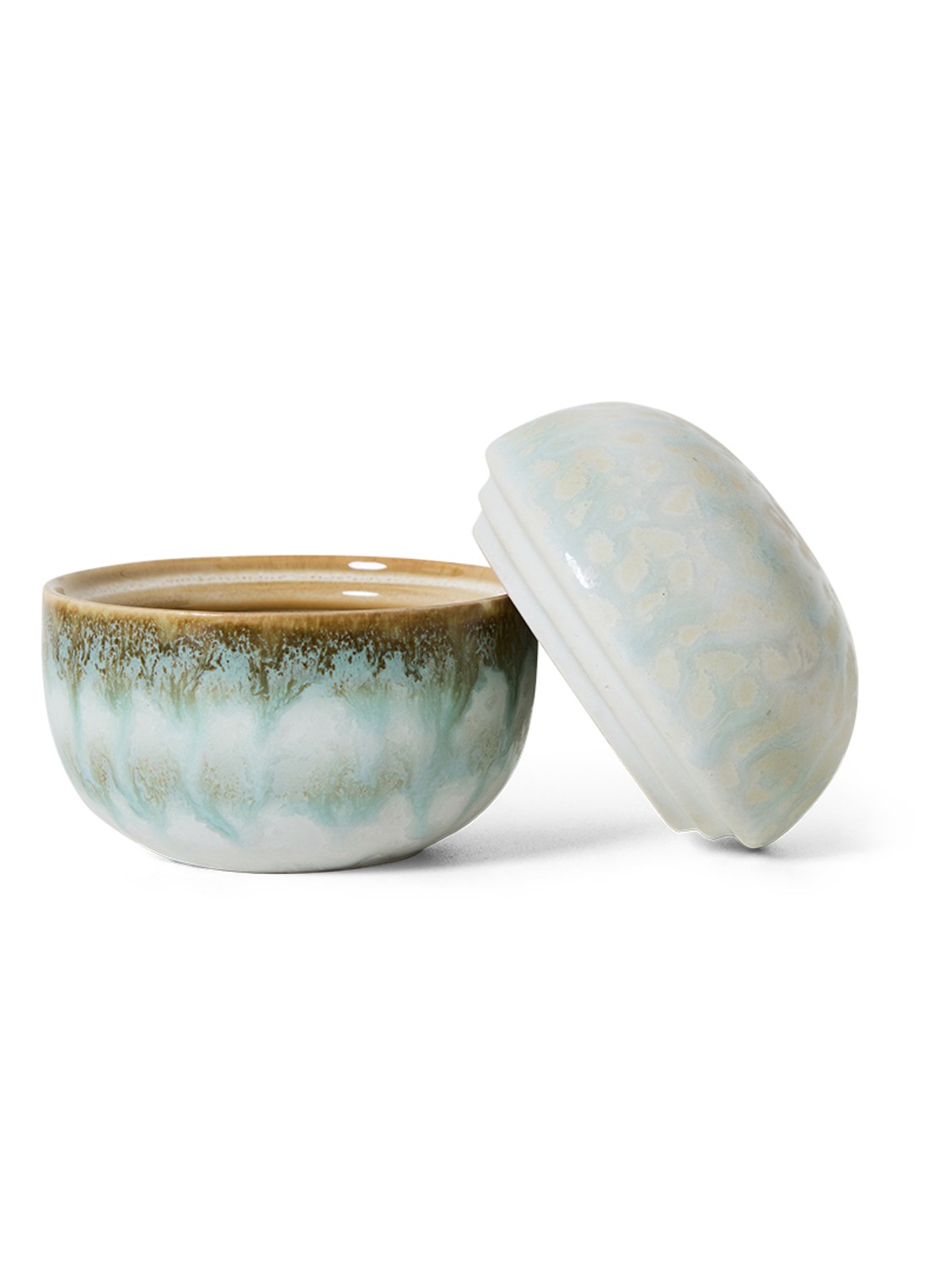 HKliving Suikerpot 8 cm - detail 3 blauw
