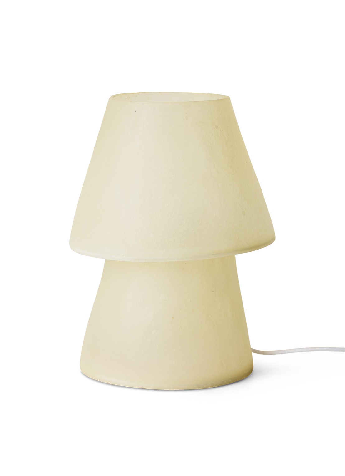 HKliving Tafellamp 35 cm - voorkant gebroken wit