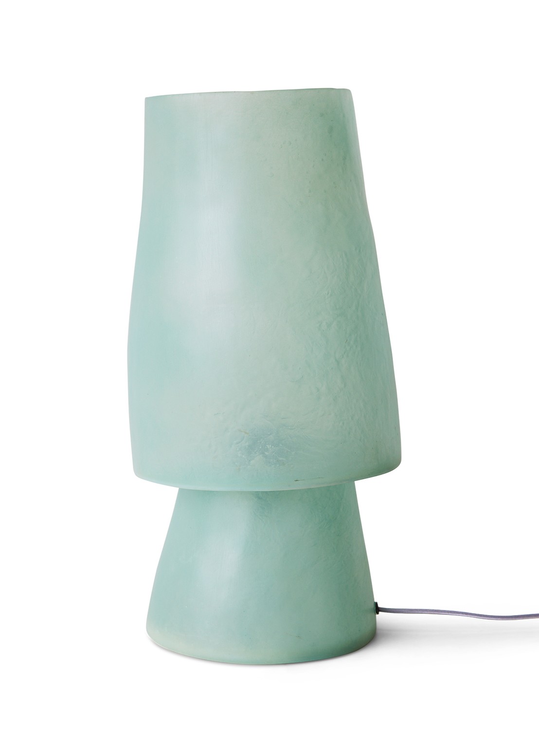 HKliving Tafellamp 51,5 cm - voorkant 3 petrol