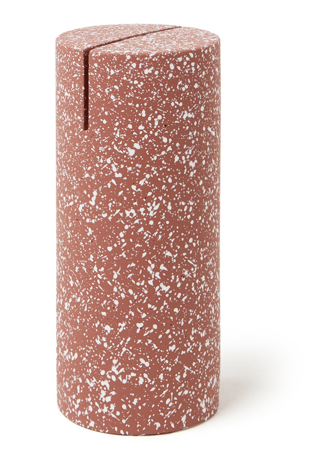 HKliving Terrazzo Cylinder fotostandaard - voorkant 3 donkerrood
