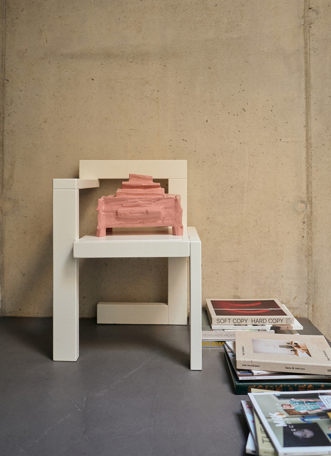 HKliving Teun Zwets opbergdoos 30 x 19 cm - detail 5 roze