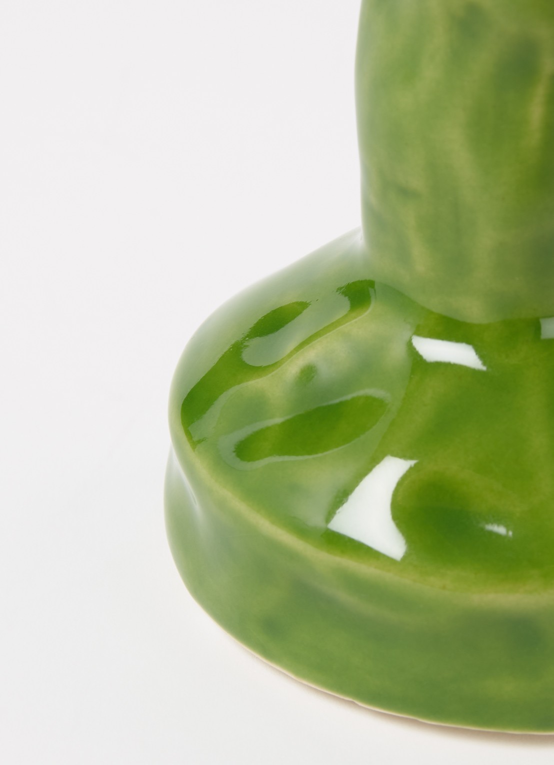 HKliving The Emeralds kandelaar 10 cm - detail 3 groen