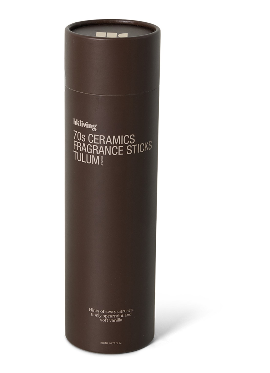HKliving Tulum geurstokjes 200 ml - voorkant 4 oranje