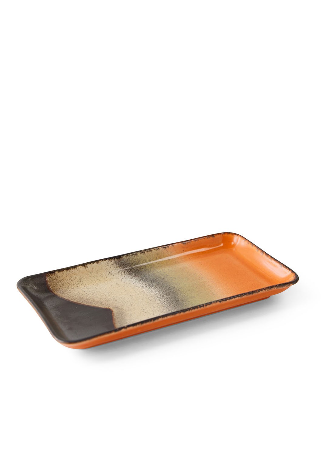 HKliving Twenty Four Hours suiker- en melkschaal 18,5 cm - detail 2 multicolor