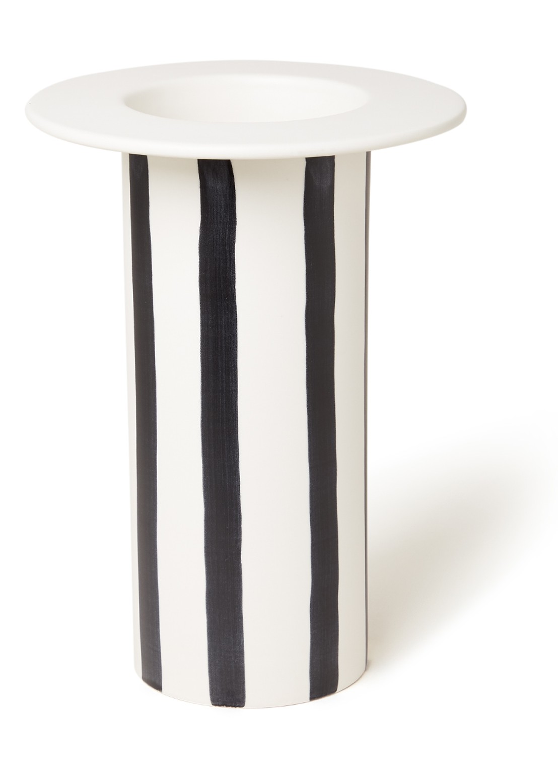 HKliving Vaas 25 cm - voorkant 2 zwart