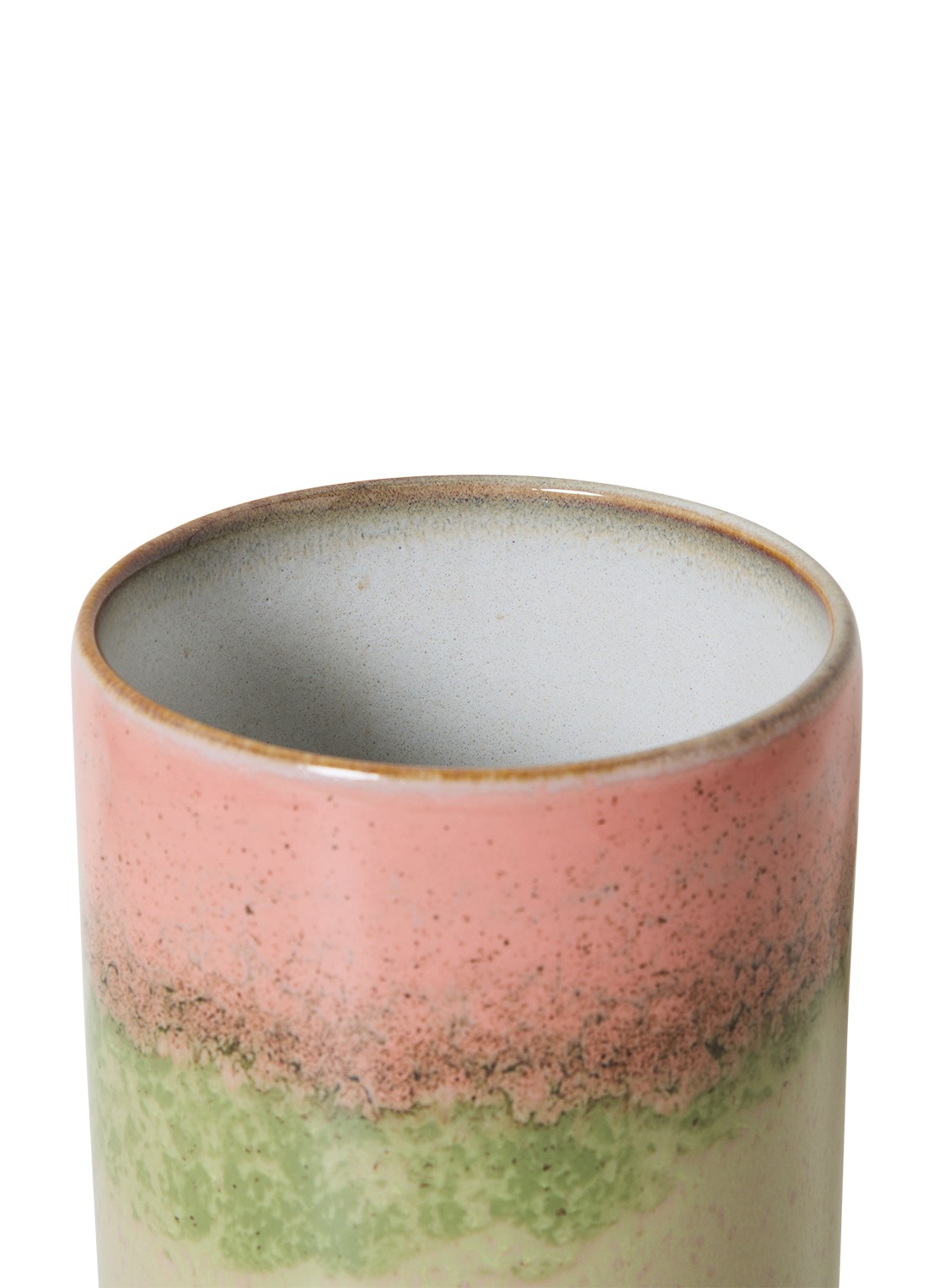 HKliving Voorraadpot 22,5 cm - achterkant roze