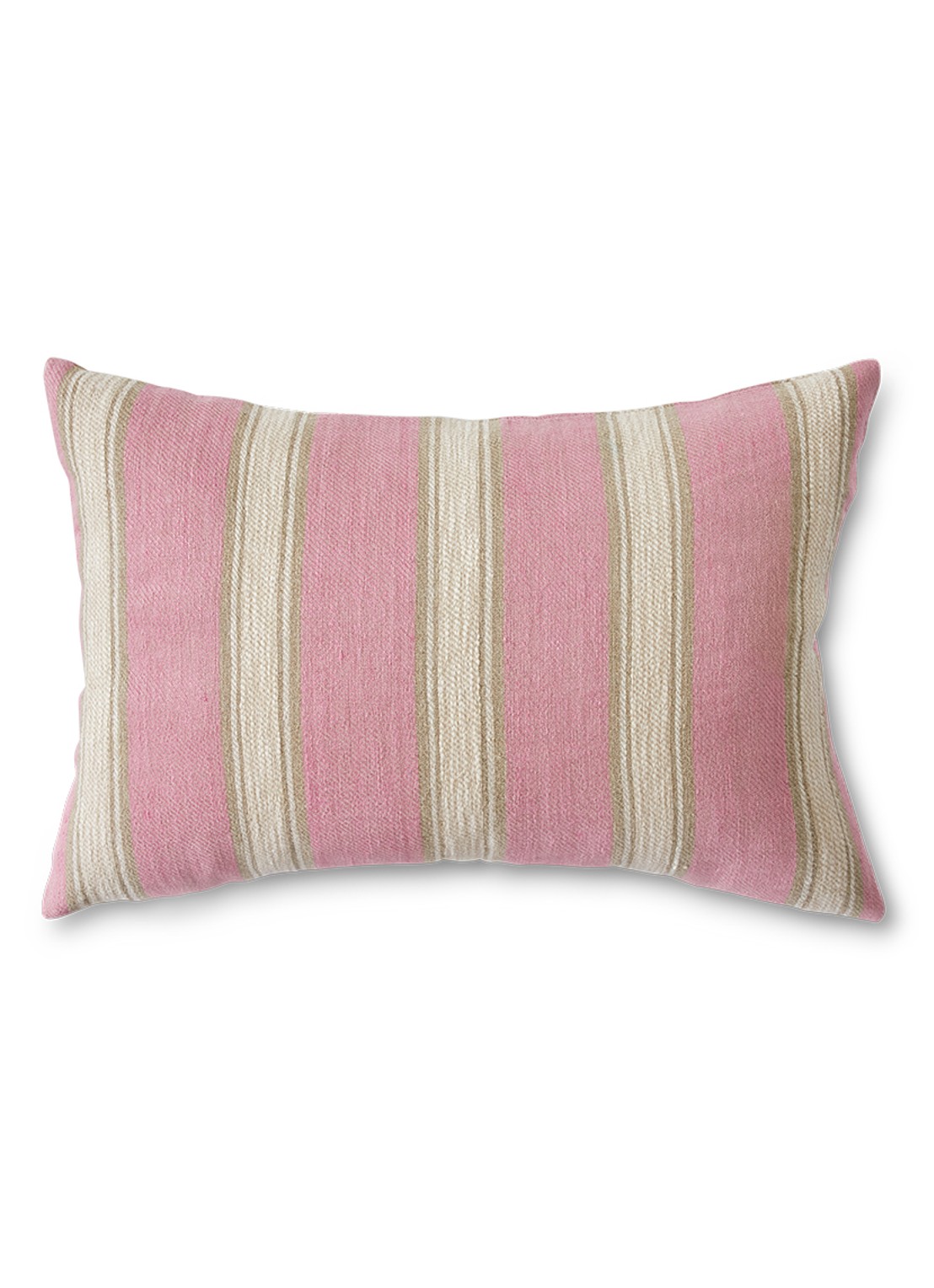 HKliving Woven Sierkussen 40 x 60 cm - voorkant 5 roze