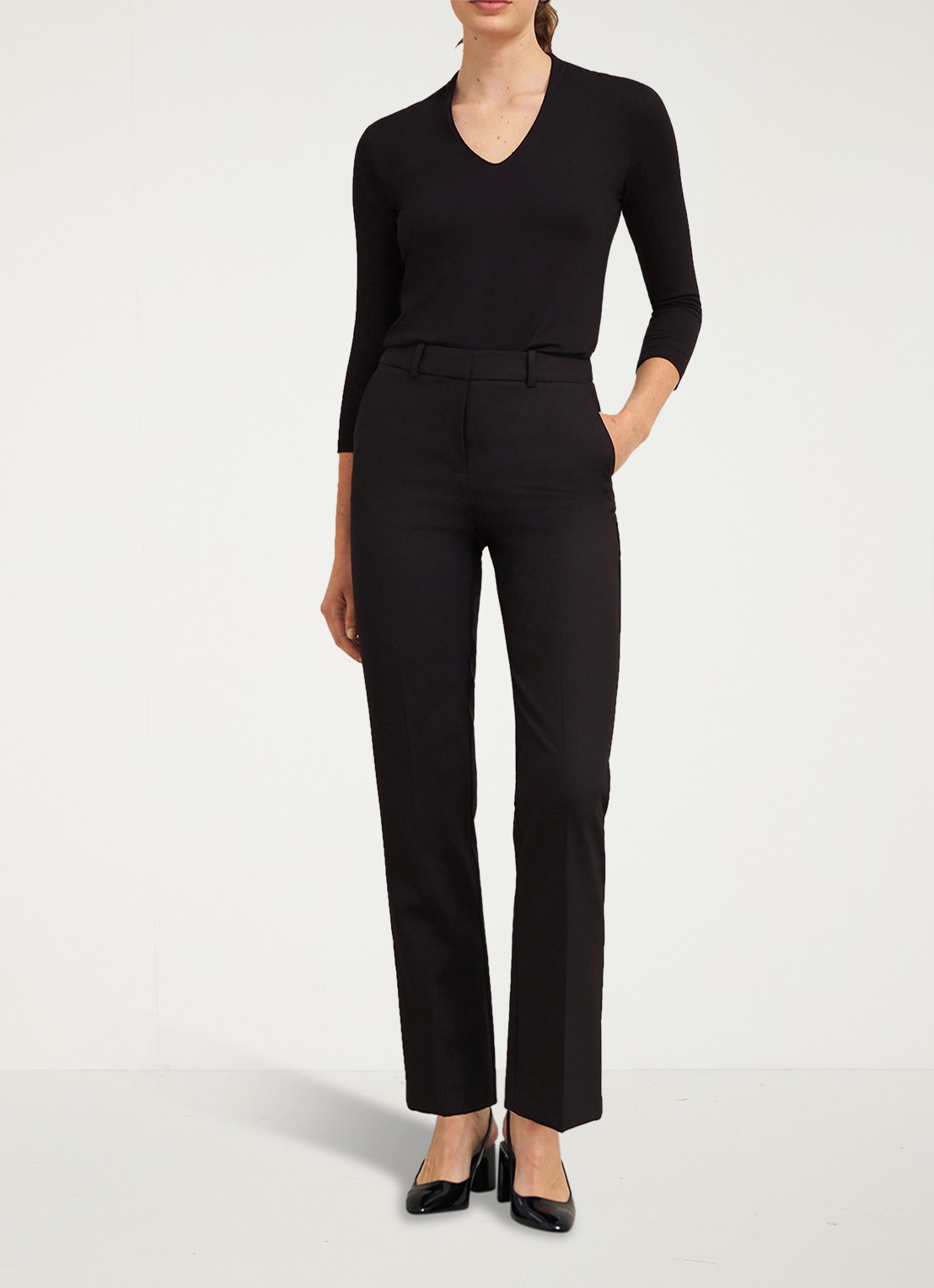 Hobbs AIMEE TOP - voorkant 2 zwart