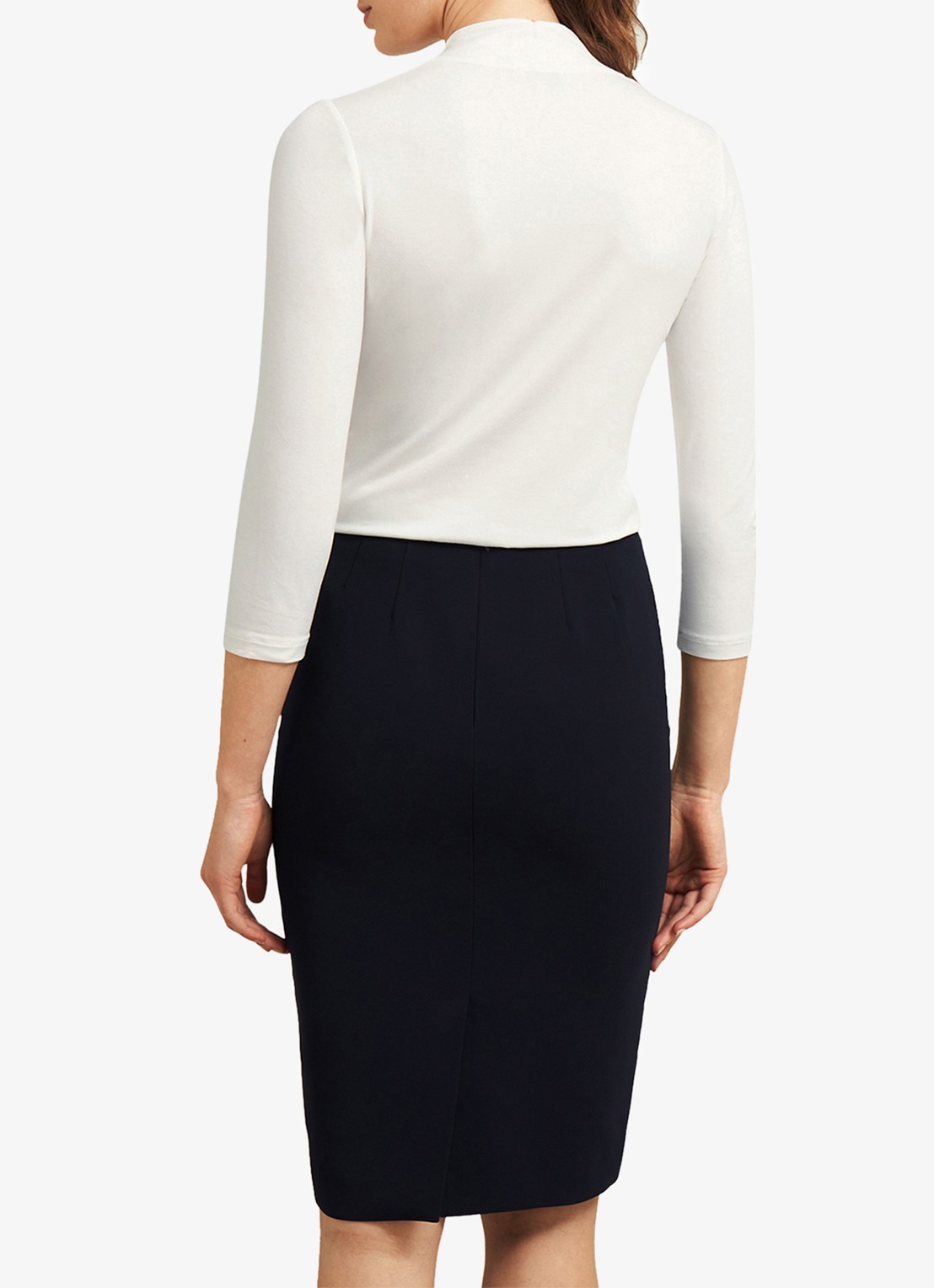 Hobbs AIMEE TOP - achterkant gebroken wit