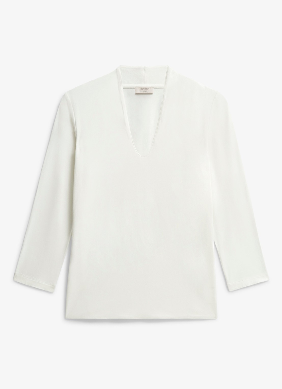 Hobbs AIMEE TOP - voorkant 3 gebroken wit
