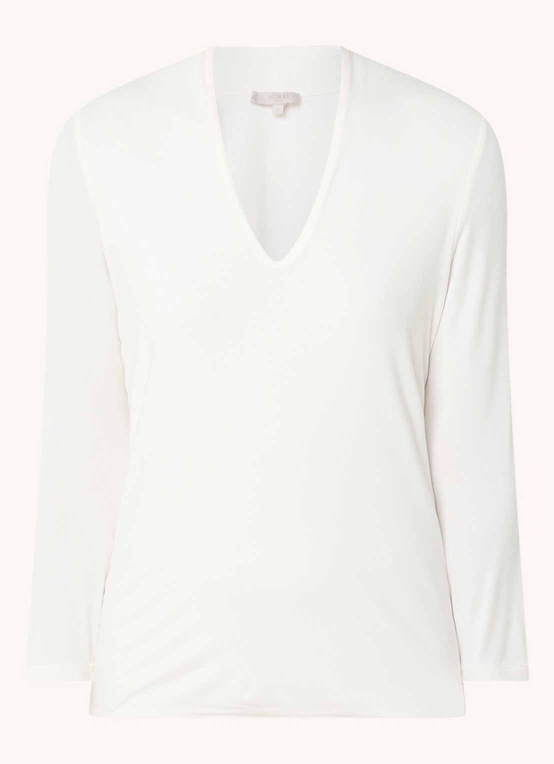 Hobbs AIMEE TOP - voorkant 5 gebroken wit