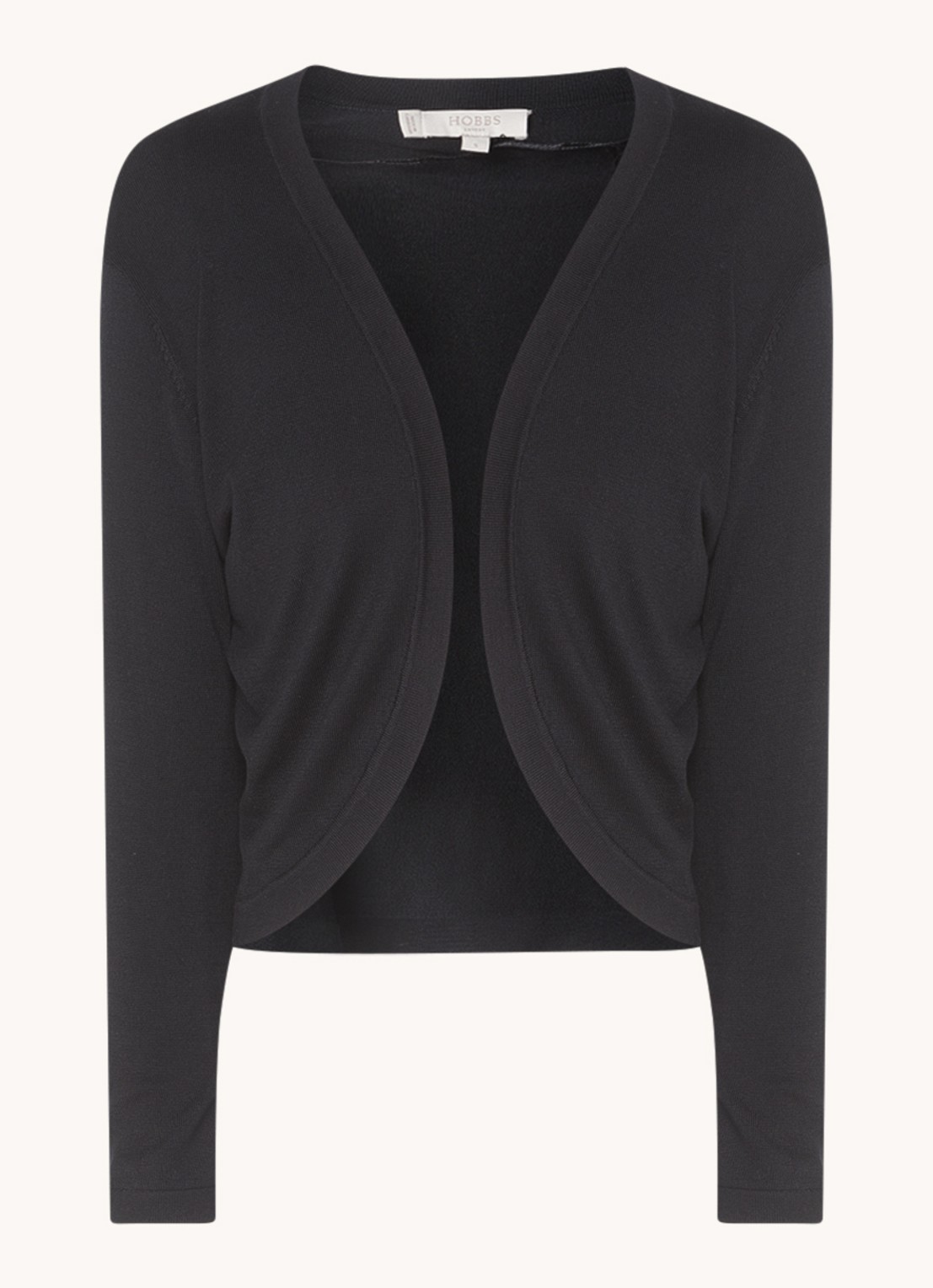 Hobbs Carrie bolero met stretch - voorkant 3 zwart