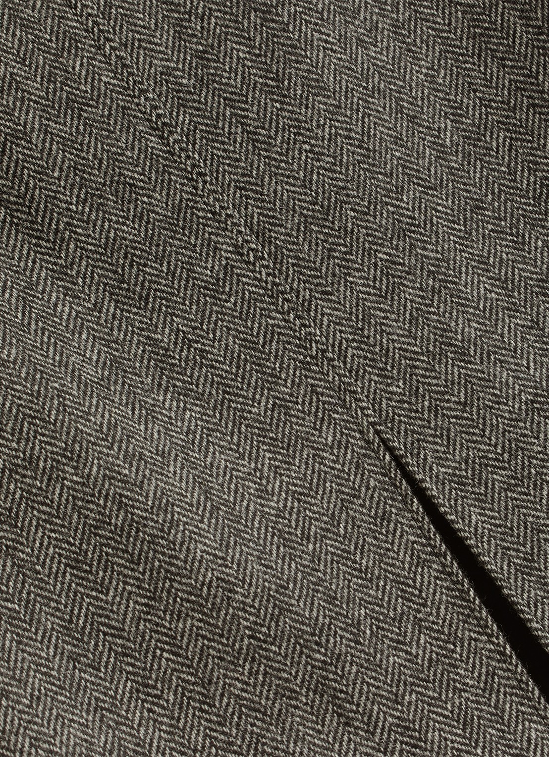 Hobbs Delphine midi rok met split - detail 6 grijs
