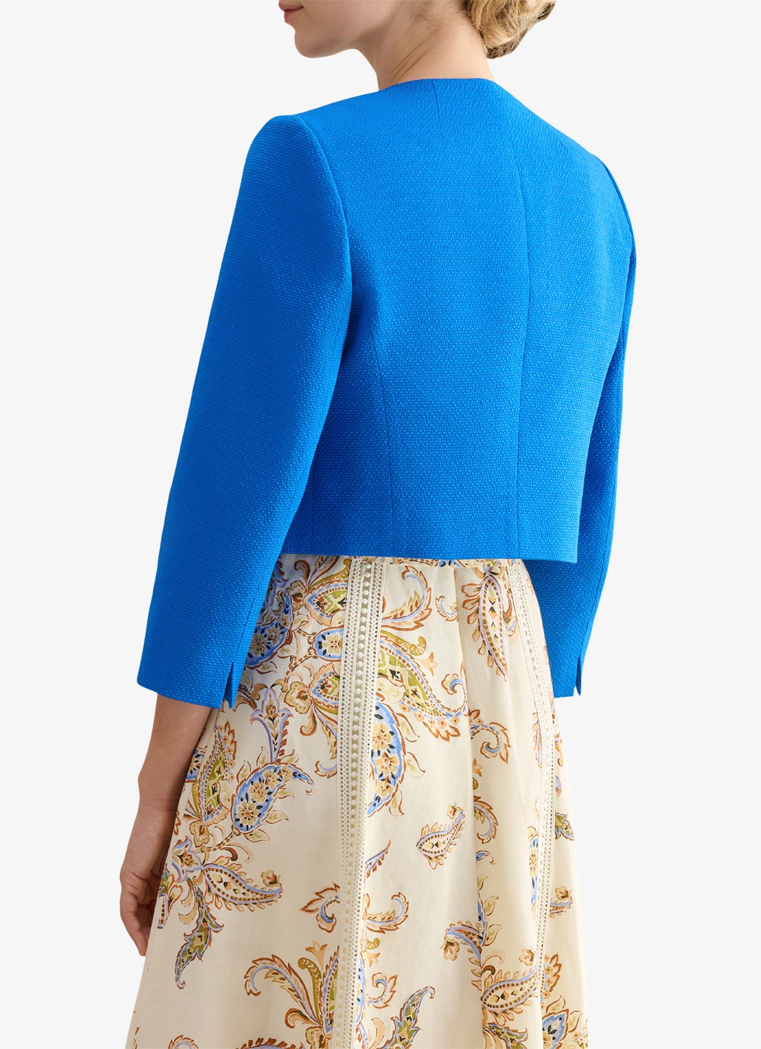 Hobbs Elize jack met structuur - achterkant 3 blauw