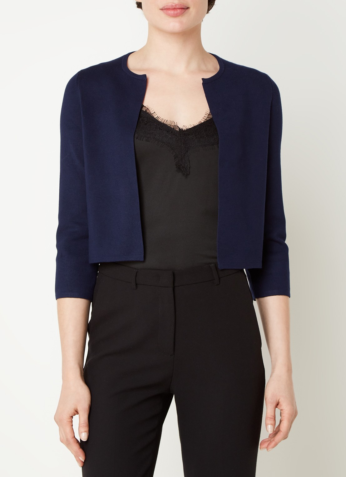 Hobbs ELLA CARDIGAN - detail 6 donkerblauw