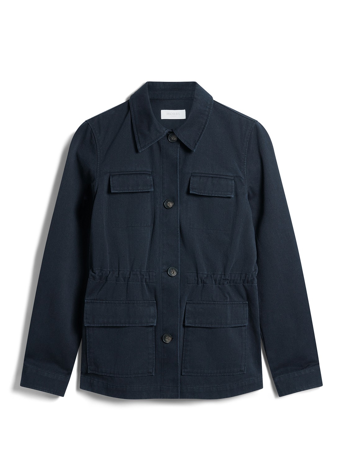 Hobbs Jack met borstzakken - voorkant donkerblauw
